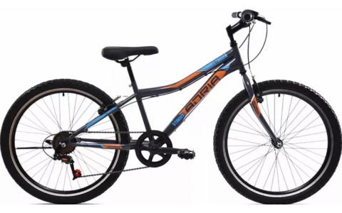 DETSKÝ BICYKEL CAPRIOLO ADRIA STINGER 24/7HT GRAY-ORANGE