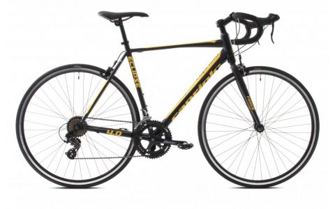 CESTNÝ BICYKEL CAPRIOLO ROAD ECLIPSE 4.0  black yellow 54