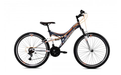 HORSKÝ BICYKEL CAPRIOLO CTX 260 26"/16" ORANŽOVO-SIVÝ 2022