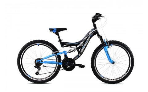 DETSKÝ BICYKEL CAPRIOLO CTX 240 24"/15" MODRO-ČIERNY, 2021