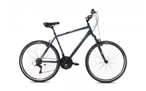 TREKINGOVÝ BICYKEL CAPRIOLO SUNRISE MAN TREK  28"/20" ANTRACIT-ČIERNA