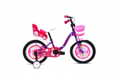 DETSKÝ BICYKEL CAPRIOLO FANTASY BMX HT "16" FIALOVÝ-RUŽOVÝ 2024