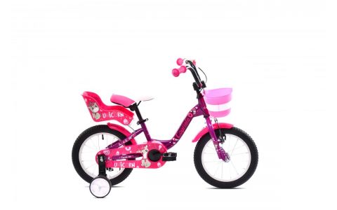 DETSKÝ BICYKEL CAPRIOLO VIOLA 14"6.5" FIALOVO-RUŽOVÝ 2025