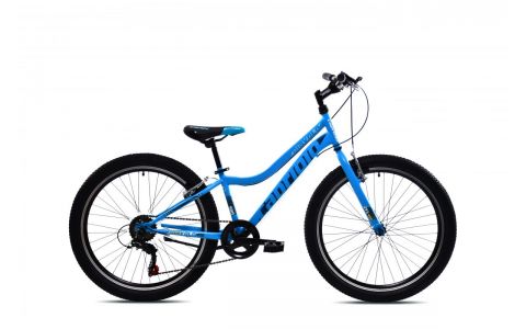 DETSKÝ BICYKEL CAPRIOLO DIAVOLO 400 24"/12" MODRO-ČIERNY 2025