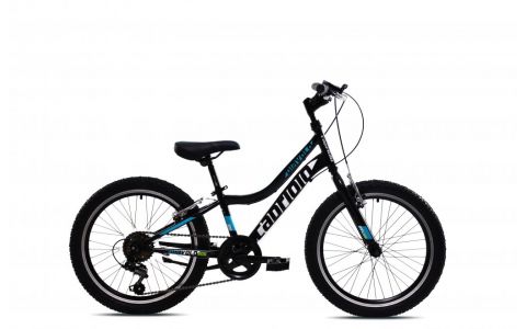DETSKÝ BICYKEL CAPRIOLO DIAVOLO 200 20"X11" ČIERNO-MODRA, 2025