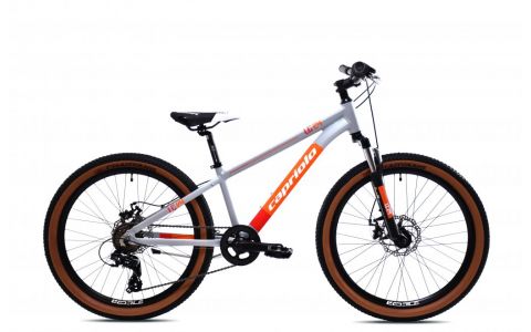 HORSKÝ BICYKEL CAPRIOLO MTB LC 24"/AL SIVO-ORANŽOVÉ