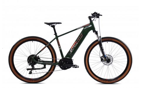 ELEKTRICKÝ BICYKEL CAPRIOLO VOLTA 9.4 ZELENÁ-ČERVENÁ