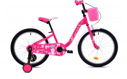 DETSKÝ BICYKEL CAPRIOLO BMX 20"HT VIOLA  pink white