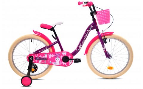 DETSKÝ BICYKEL CAPRIOLO BMX 20"HT VIOLA violet pink 