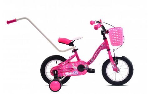 DETSKÝ BICYKEL CAPRIOLO BMX 12"HT VIOLA pink white
