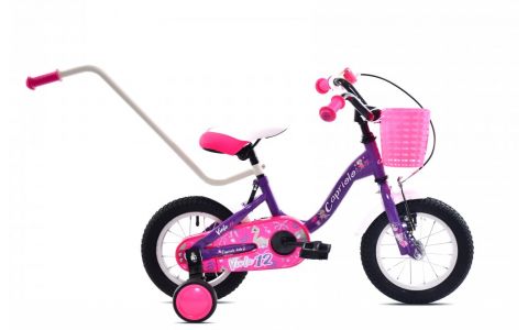 DETSKÝ BICYKEL CAPRIOLO BMX 12"HT VIOLA violet pink