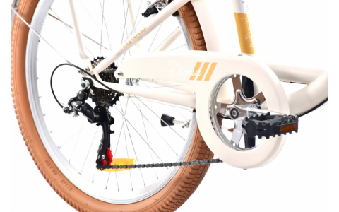 DETSKÝ BICYKEL CAPRIOLO CTB DIANA 24" beige DETSKÝ BICYKEL CAPRIOLO CTB DIANA 24" beige