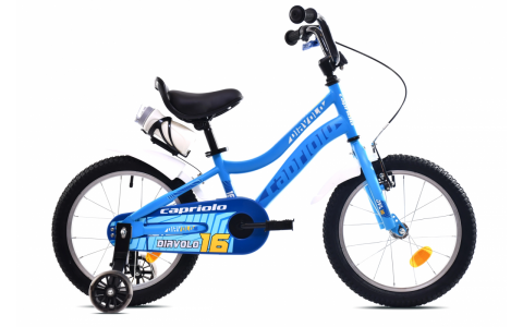 DETSKÝ BICYKEL CAPRIOLO DIAVOLO KID 16"HT blue yellow DETSKÝ BICYKEL CAPRIOLO DIAVOLO KID 16"HT blue yellow