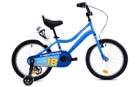 DETSKÝ BICYKEL CAPRIOLO DIAVOLO KID 18"HT blue yellow