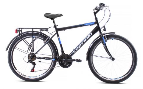 MESTSKÝ BICYKEL CAPRIOLO METROPOLIS MAN 26"/19"  MODRO-ČIERNY, 2022