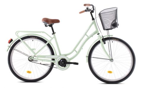 MESTSKÝ BICYKEL CAPRIOLO PICNIC 26"X17"  PISTACIA, 2022