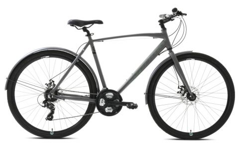 MESTSKÝ BICYKEL CAPRIOLO URBAN TOUR 28"  SIVÝ, 2023