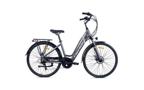 ELEKTRICKÝ BICYKEL CAPRIOLO E-BIKE E-CITY LADY 28,GREY 2025