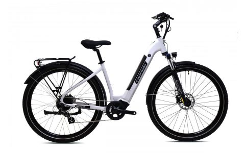 ELEKTRICKÝ BICYKEL CAPRIOLO JOURNEY E-BIKE 28"/18" BIELA 2025