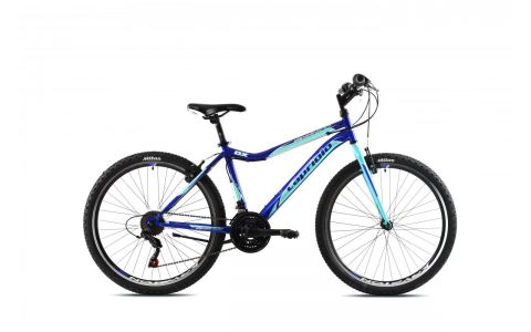 HORSKÝ BICYKEL CAPRIOLO DIAVOLO DX 24 24"/15" TYRKYSOVO-MODRÝ,2023