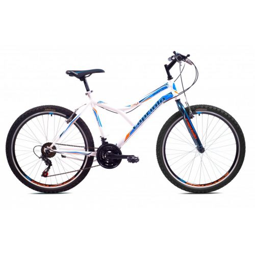 HORSKÝ BICYKEL CAPRIOLO DIAVOLO 600  26"/19 HT  MODRO-BIELY, 2023