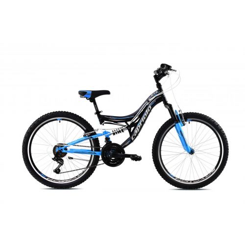 DETSKÝ BICYKEL CAPRIOLO CTX 240 24"/15" MODRO-ČIERNY, 2021