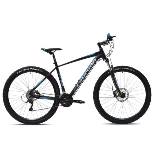 HORSKÝ BICYKEL CAPRIOLO LEVEL 9.3 29/19 BLACK BLUE, 2022