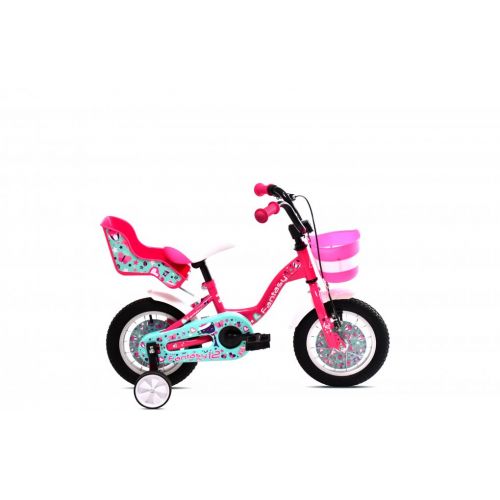DETSKÝ BICYKEL CAPRIOLO FANTASY BMX HT "12" PINK-TYRKYS 2025