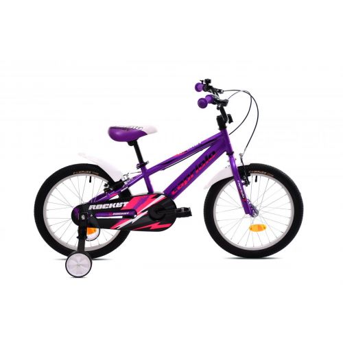 DETSKÝ BICYKEL CAPRIOLO ROCKET 14" FIALOVY