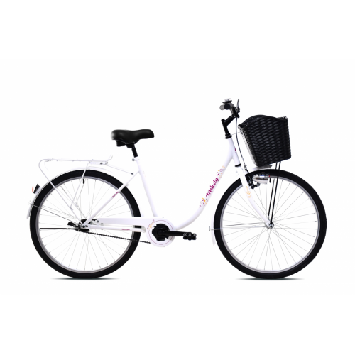 MESTSKÝ BICYKEL CAPRIOLO CTB Melody "26" HT white