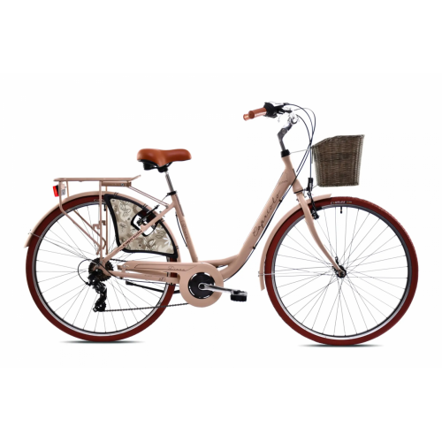 MESTSKÝ BICYKEL CAPRIOLO TOUR-DIANA CITY 28"/6HT Mocca