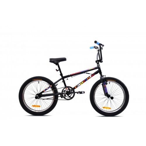 DETSKÝ BICYKEL CAPRIOLO BMX 20"HT TOTEM black blue