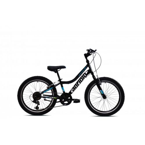 DETSKÝ BICYKEL CAPRIOLO DIAVOLO 200 20"X11" ČIERNO-MODRA, 2025