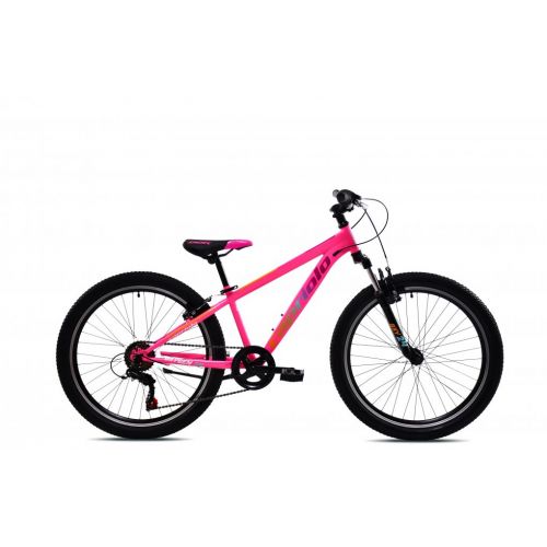 HORSKÝ BICYKEL CAPRIOLO OXYGEN 24" RUŽOVO-MODRÝ 2025