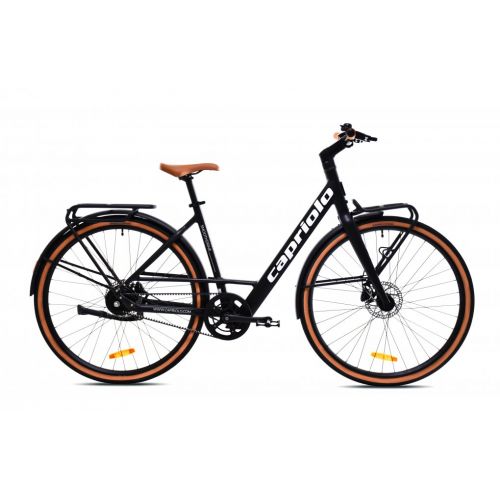 ELEKTRICKÝ BICYKEL BELT DRIVE BLACK-GREY