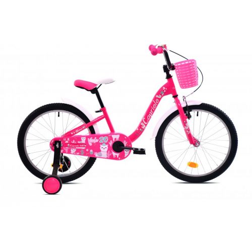DETSKÝ BICYKEL CAPRIOLO BMX 20"HT VIOLA  pink white