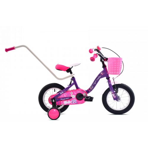 DETSKÝ BICYKEL CAPRIOLO BMX 12"HT VIOLA violet pink