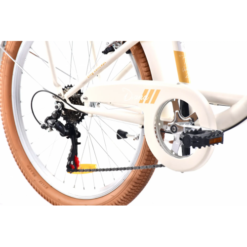 DETSKÝ BICYKEL CAPRIOLO CTB DIANA 24" beige