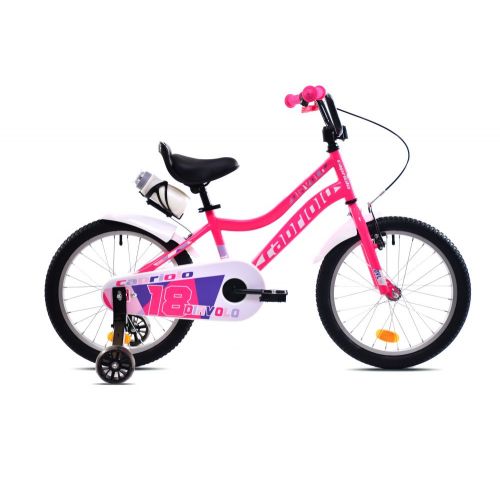 DETSKÝ BICYKEL CAPRIOLO DIAVOLO KID 18"HT pink-violet
