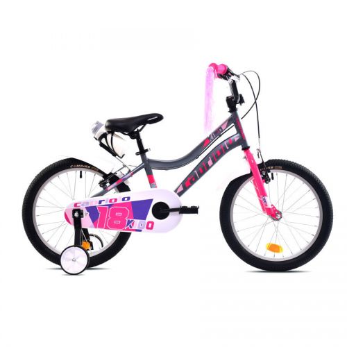 DETSKÝ BICYKEL CAPRIOLO KIDO 18" PINK