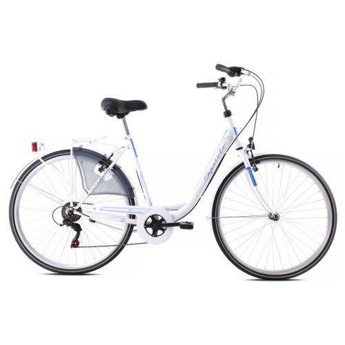 MESTSKÝ BICYKEL CAPRIOLO DIANA 28"X18"  MODRO-BIELY, 2022