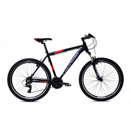 HORSKÝ BICYKEL CAPRIOLO MTB LC 7.1 "27,5/21" ČIERNO-ČERVENÝ 2024