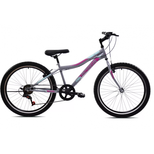 DETSKÝ BICYKEL CAPRIOLO ADRIA STINGER 20/7HT SIVO-PINK 2025