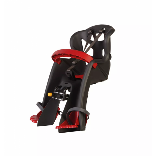 Bellelli tatoo plus predná detská cyklosedačka tmavo sivá