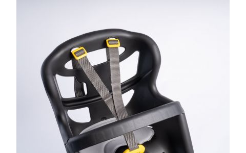 Bellelli tatoo plus predná detská cyklosedačka čierna