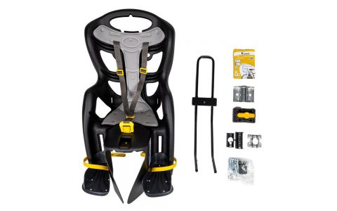 Bellelli pepe standart zadná detská cyklosedačka čierna