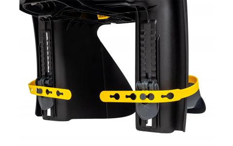 Bellelli pepe standart zadná detská cyklosedačka čierna