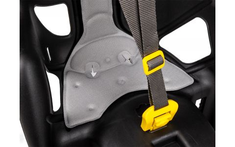 Bellelli pepe standart zadná detská cyklosedačka čierna