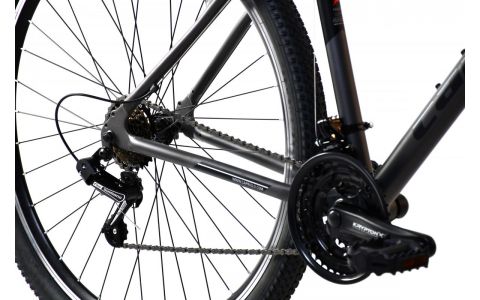 HORSKÝ BICYKEL CAPRIOLO LC 9.0 MTB 29"/18AL, SIVO-ČIERNY, VEĽ. 19", 2024