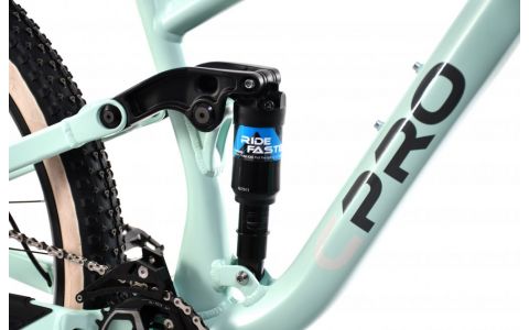 HORSKÝ BICYKEL CAPRIOLO MTB -FS- ALL-GO 9.7  TURQUOISE 17,5"